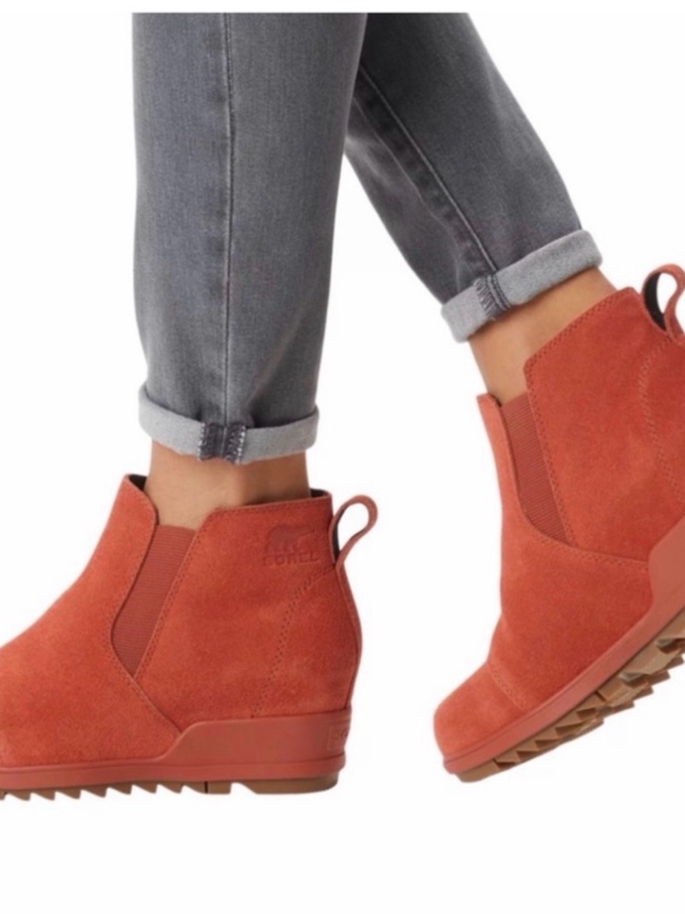 Evie Pull-On Bootie' from Sorel. Size 6.5.